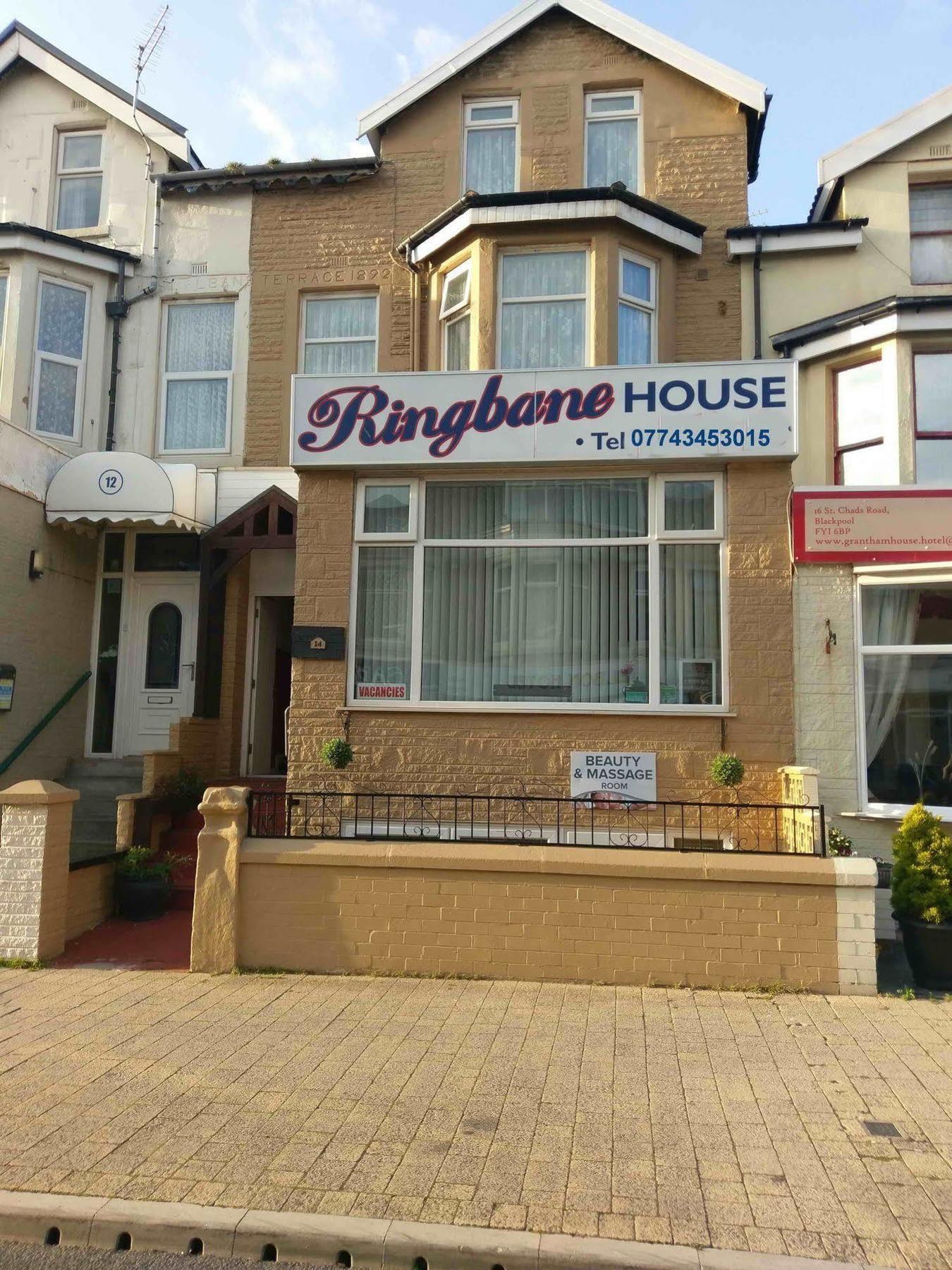 Bed and Breakfast Ringbane House Blackpool Exteriér fotografie